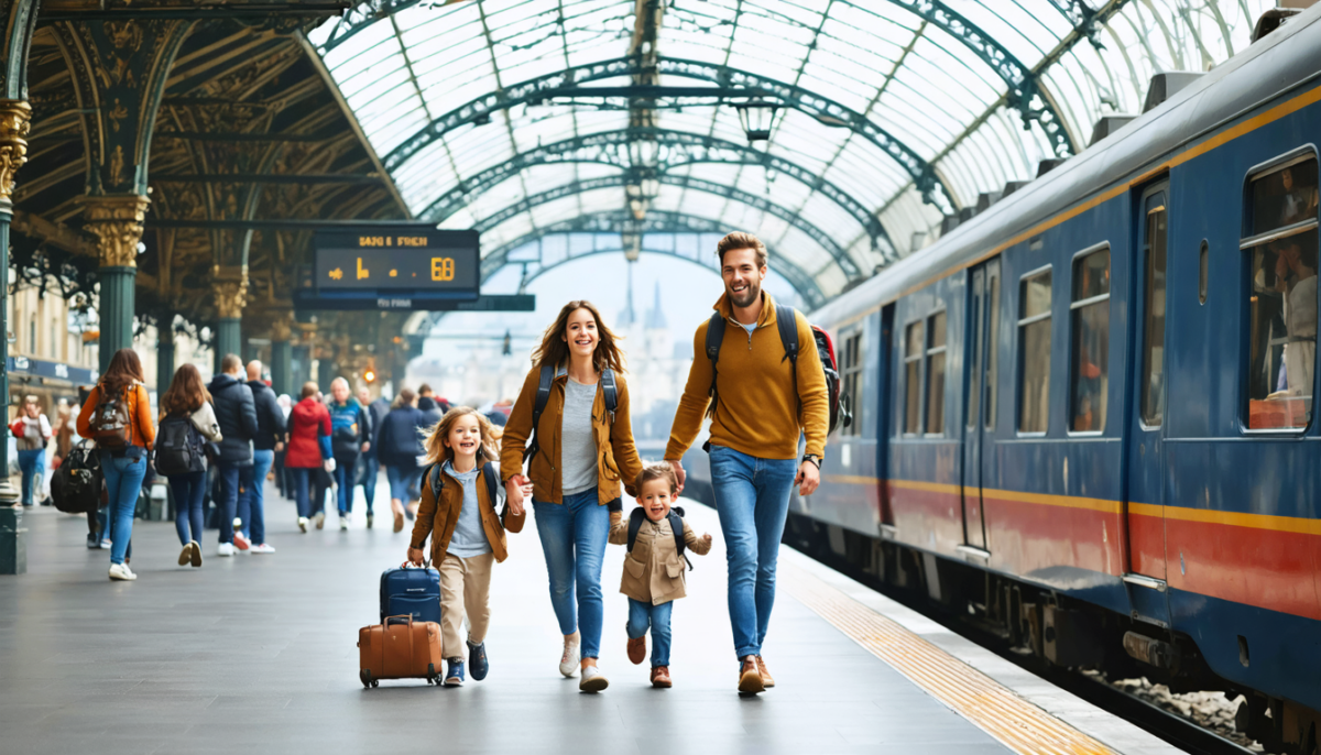 explorez l'europe en famille avec 9 itinéraires ferroviaires enchanteurs au départ de paris. vivez des aventures inoubliables et découvrez des paysages magiques en train.