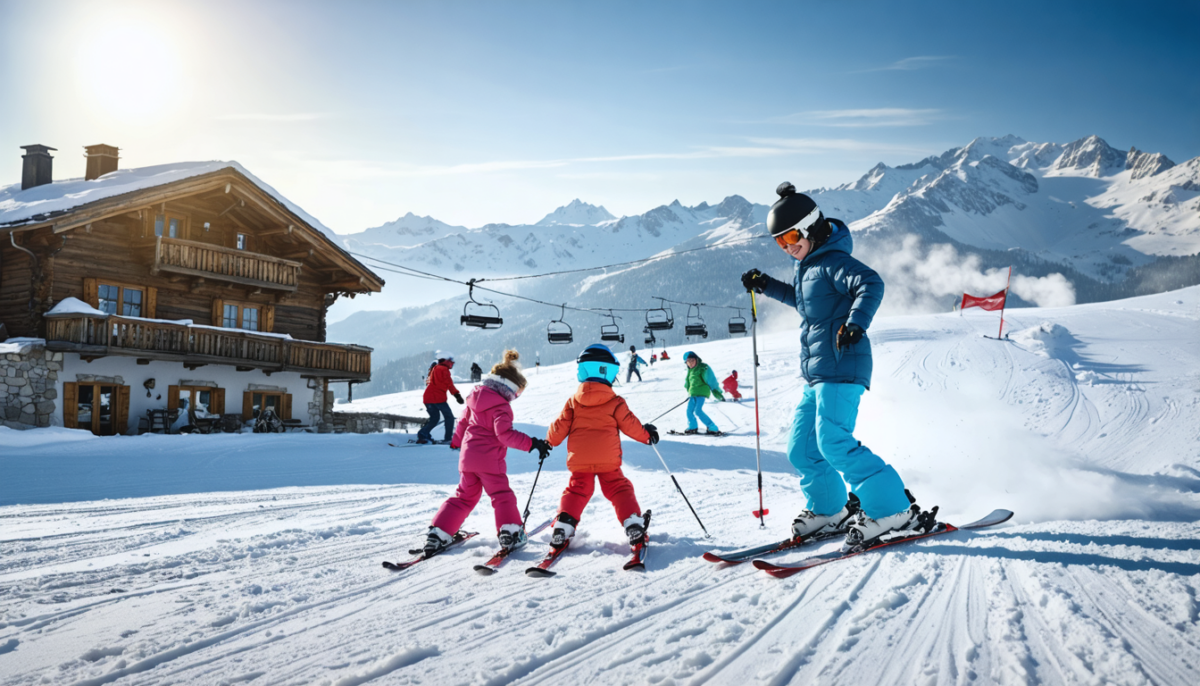 découvrez notre sélection des 7 meilleures stations de ski familiales dans les alpes, testées et approuvées pour des vacances au ski réussies en famille.