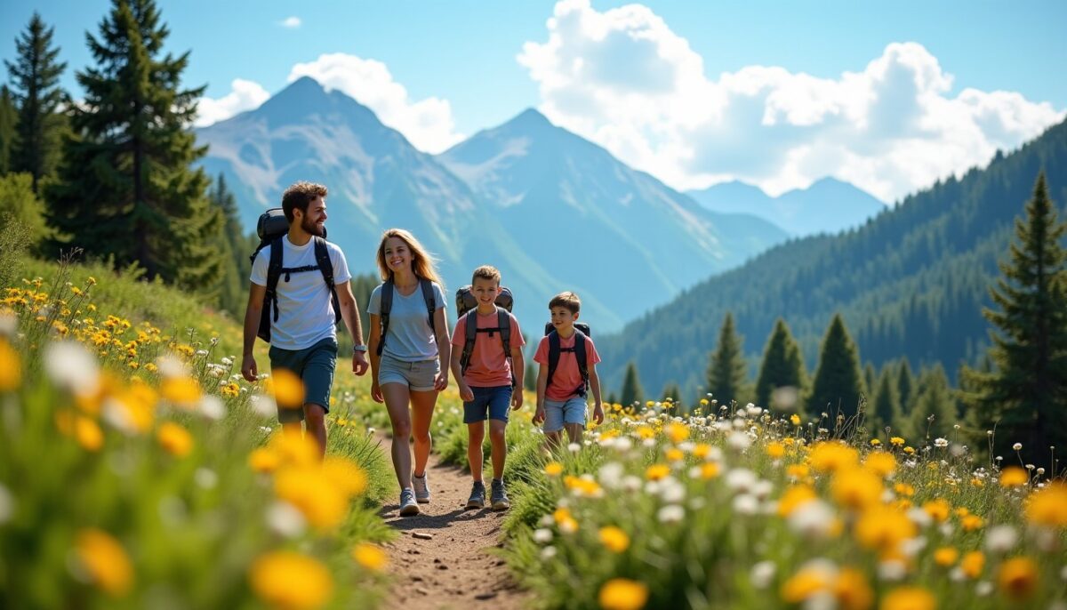 Les meilleures destinations pour des vacances d'été en famille à la montagne