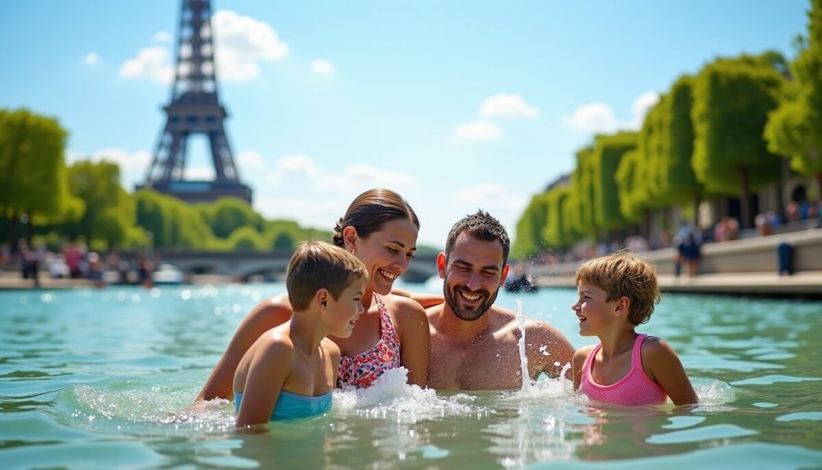 Plongez en famille : 3 lieux incontournables pour se baigner dans la Seine à Paris