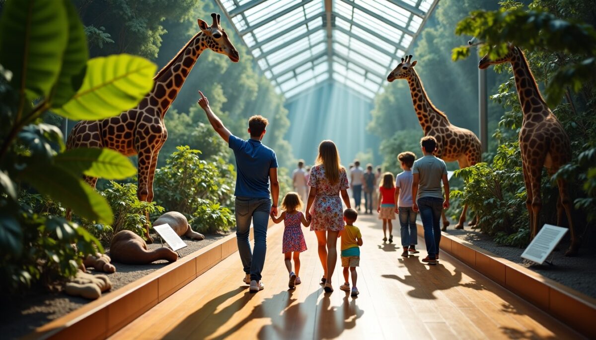 Découvrez notre expérience familiale au cœur de la Grande Galerie de l’Évolution